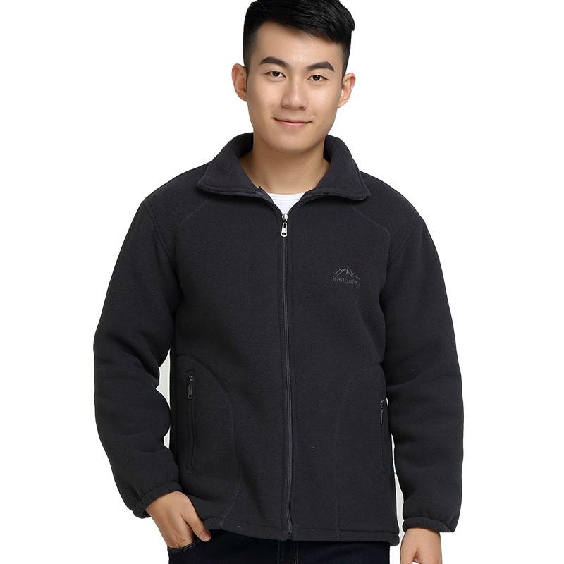 Женская утепленная куртка из флиса, флисовый топ, для мам среднего и пожилого возраста, двухсторонний флис, весна и осень-зима, новый свитер