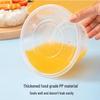 Ronghe Disposable Transparent Round Takeout Bowls with Lids