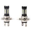 2 Pcs H4 12V?24V 80W Car High Power Bright LED Fog Daytime Light Bulbs