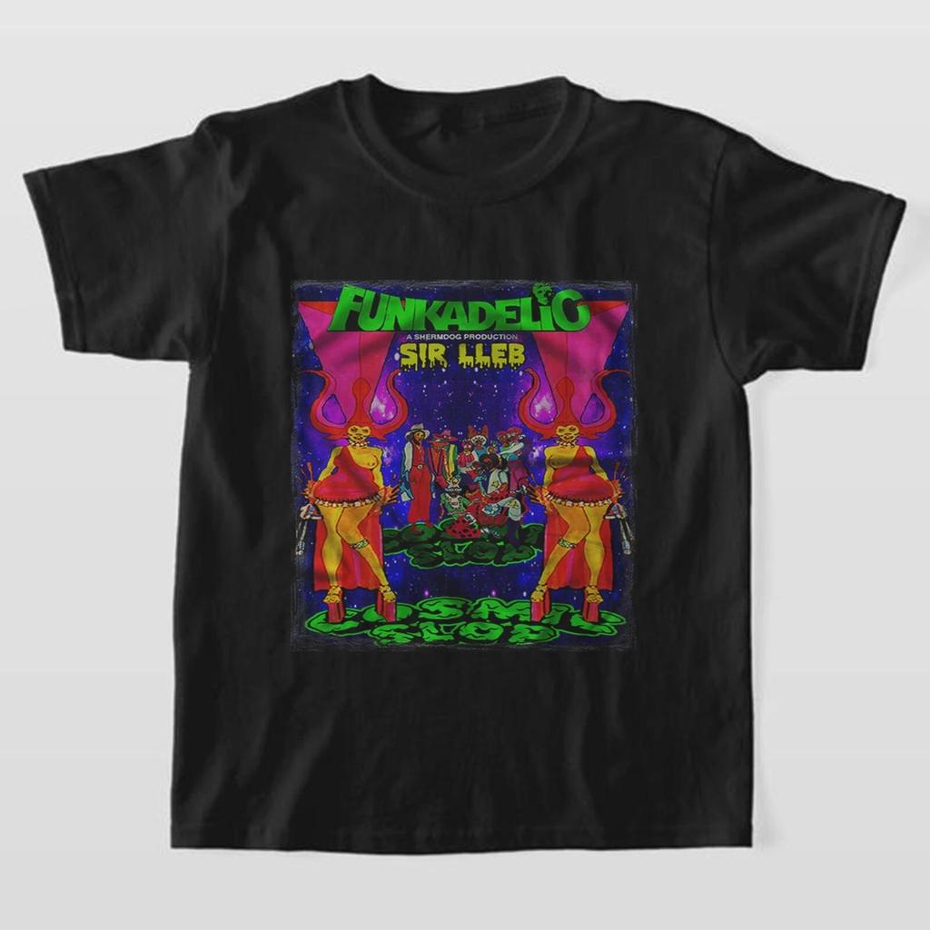 Tee Funkadelic Cosmic Slop Sir LLeb shirt, Parliament George Clinton,Eddie Hazel