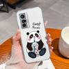 Чехол для телефона для Vivo X200S X21 X60 X70 X80 Pro Plus X27 Милые мультяшные медведи Узоры Роскошные Прозрачные Мягкие ТПУ Защитные крышки для объектива Для корпуса Vivo