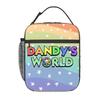 Изолированная сумка-тоут для ланча Dandys World Игровые аксессуары Контейнер для ланча Многофункциональный кулер Термо-ланчбокс для улицы