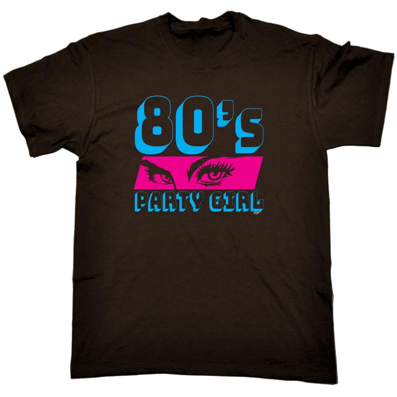 80s Party Girl Eyes Graphic T-shirt