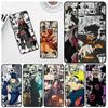 Аниме Наруто в стиле манга для Xiaomi Civi Mi Poco X3 NFC F3 GT M4 M3 M2 X2 F2 Pro C3 F1, силиконовый чехол, черный чехол для телефона