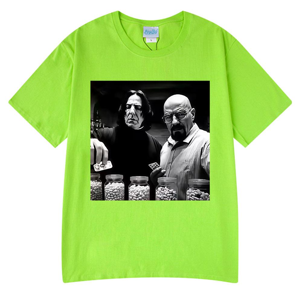 Vintage Walter in Lab T Shirt Breaking Bad Funny Graphic T Shirts Men Women Cotton Oversized Short Sleeve Tee Shirt Streetwear12