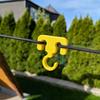 Tent Rope Hook, Multifunction Outdoor Camping Hook, Secure Fit Durable Hiking Accessories, for Tent Ropes Clotheslines Canopy