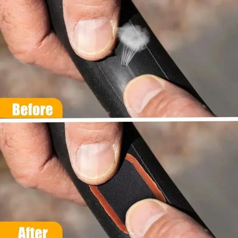 Bicycle Inner Tube Rubber Repair Patch Protection Patche Bike Tyre Patch Repair Tool for Mountain Road Bike Quick Repairing Tyre