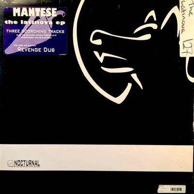 12-дюймовая пластинка MANTESE - The Latinova EP NCT007 Nocturnal Recor 2003 UK Танцевальная и электронная музыка Б/у
