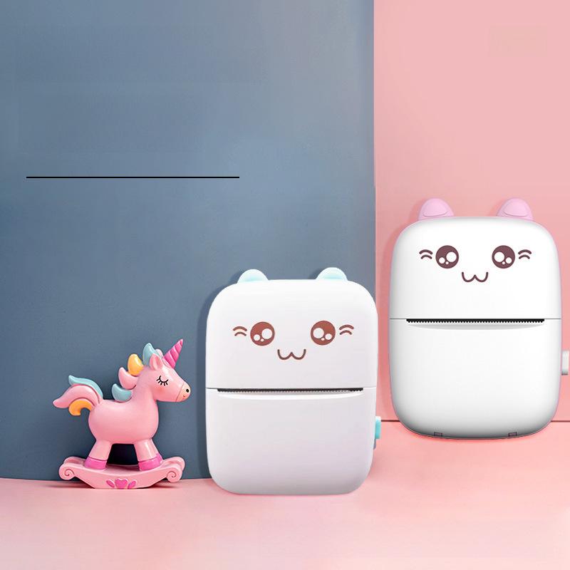 Портативный термопринтер для студентов, для маркировки вопросов и наклеек