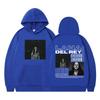 Unisex Fleece Hooded Sweatshirt Oversized Pullover With Print Design Winter Casual Wear