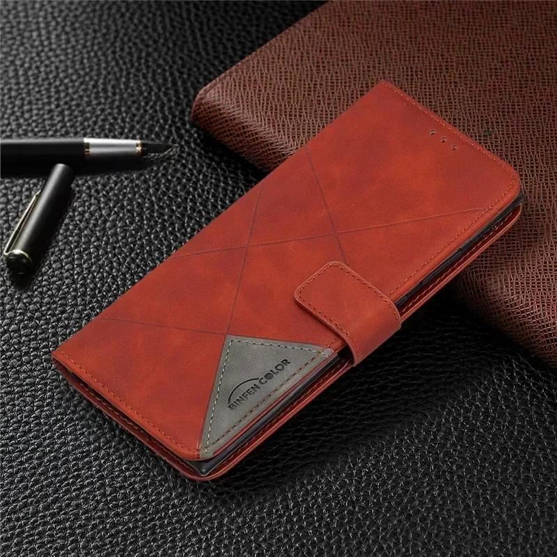 Роскошный кожаный чехол для телефона OPPO Reno13 F 4G Reno12 FS Reno11 F Reno 13F 12F 11F 12 Pro 5G Couqe Магнитный чехол-книжка