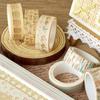 10 Rolls Retro Boho Washi Tape Set Vintage Bohemian Tribal Motifs Sun Moon Plants Decorative Masking Tape for Journaling