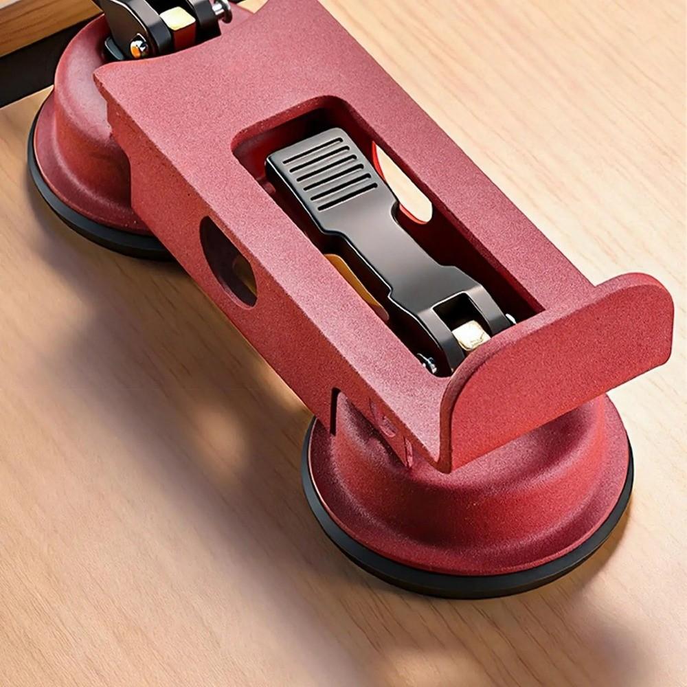Ergonomic Grip Floor Gap Fixing Tool Double Claw Floor Suction Cup Construction Floor