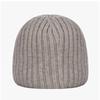 Шапка бини Acne Studio C40387 Серо-бежевый меланж Drn нашивка с логотипом Face