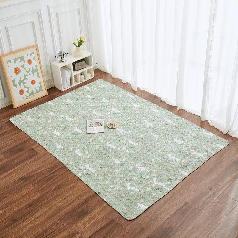 Floor Mats Thick Cotton Cushion Baby's Crawling Carpets Nursery Bedroom Nap Mat Children's Play Rug Living Room Kid's Garden Pad