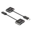 Концентратор MST Club 3D DisplayPort на DisplayPort HDMI 4K60Гц Концентратор распределения для двух дисплеев 1.4 + Папа/Мама (CSV-7220)
