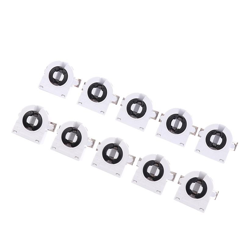 5 шт. T8/G13 люминесцентный патрон лампы термостойкий держатель лампы трубчатый держатель лампы аксессуары для домашнего офиса спальни