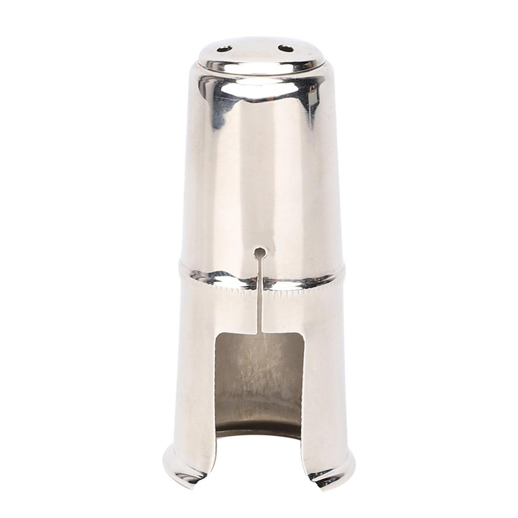 Flute Head Cap Protection Cover NickelPlated Mouthpiece Plug for Saxophone Clarinet BB High Tone Clarinet