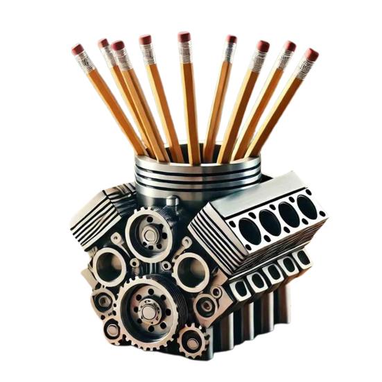 Yousheng V8 держатель для ручки автомобильного двигателя смоляной автомобильный двигатель канцелярские принадлежности органайзер для карандашей контейнер украшение для домашнего офиса настольное украшение