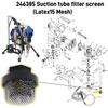 A84E-(1+4Pk)244194 Pump Repair Packing Kit&246385 7/8 Inch UNF Inlet Strainer Screen Replacement Kit For 390 395 490 495 595