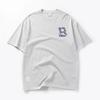 American vintage 300G Heavy High Weight Cotton Graffiti T-shirt Men's Short Sleeve Bottoming Foreign Trade Men's Cotton T-shirt