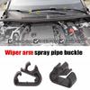 5/10Pcs For 3008 (P84) 5008 (P87) 408X For C5 Aircross C5X Car Wiper Arm Sprays Pipe Buckle Clips 1617040080 Car Part