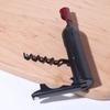 Magnetic Bottle Opener Wine Bottle Shaped Champagne Corkscrew Creative Refrigerator Magnet  Gifts