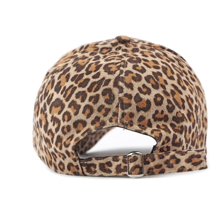 Шляпа с леопардовым принтом, женская бейсболка с солнцезащитным козырьком в стиле ретро