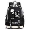 Jujutsu Kaisen Принт Школьный рюкзак Повседневный Аниме Daypack для Мальчиков Девочек Школьная сумка Легкий