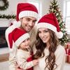 Merry Christmas Hat Santa Beanie Hat Stripe Parent Child Hat Leisure Woolen Hat  Female/Girls