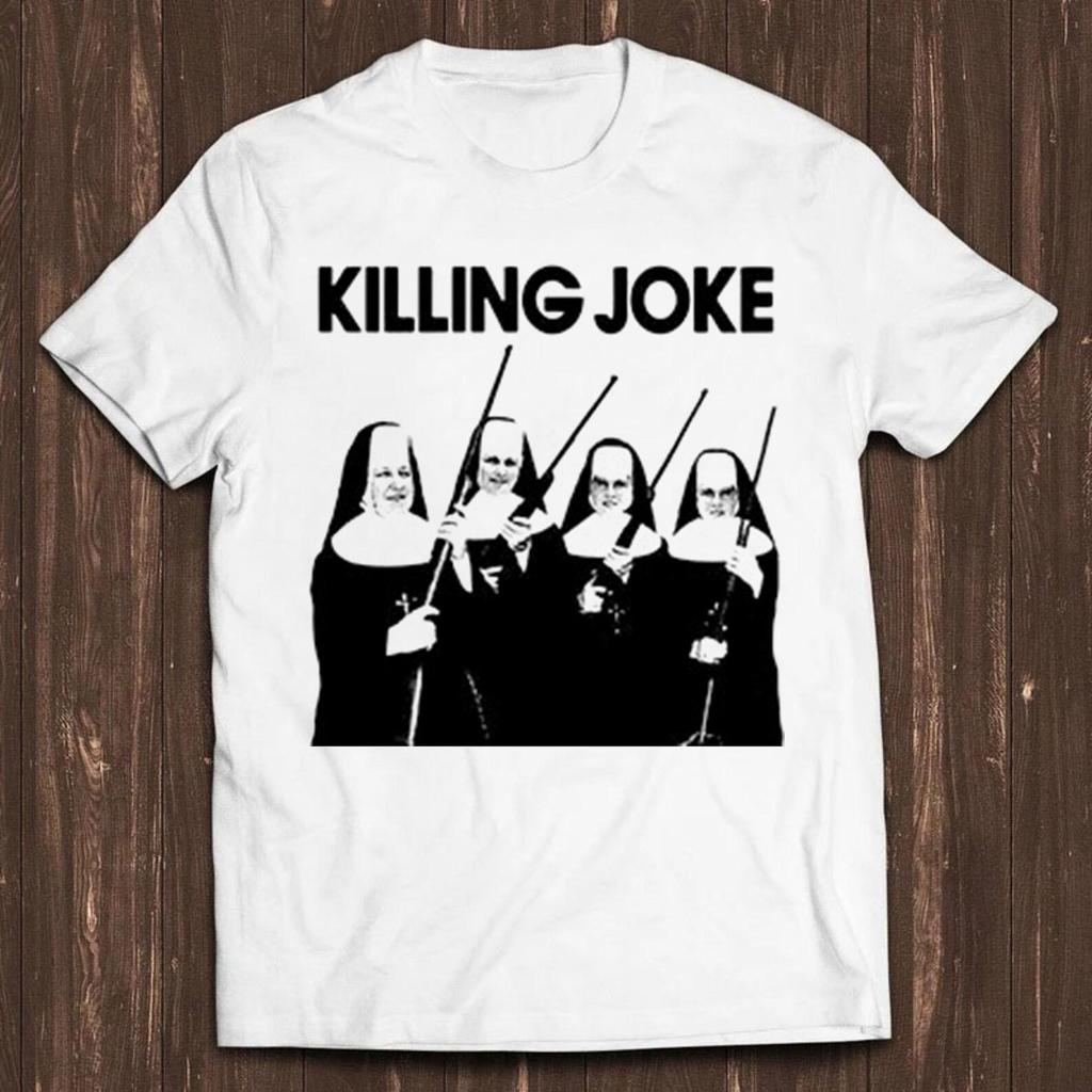 Killing Joke Gun Nun Punk Rock Band Music Funny Gift Tee Mens Kids T Shirt C1729