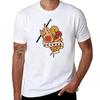 Hooked Tattoo Flash! T-Shirt Blouse hippie clothes tops oversized t shirt men