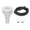 3 4 Inch Bilge Pump Installation Kit Leakproof 6.7ft Hose for Bilge Pumps with 3 4 Inch Outlet Black