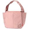 Tote Bag SNOOPY Box Tote M Size Pink [Isaac] [PEANUTS Collaboration] Women's (50)