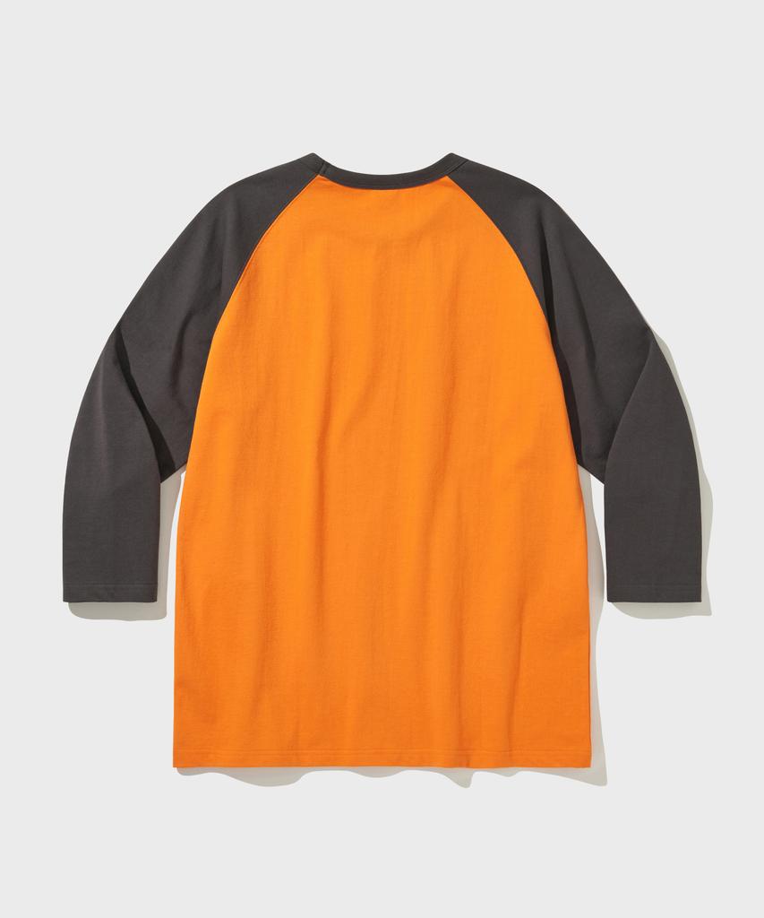 VDR Cropped Raglan Tee [Flame Orange]