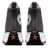 Converse Повседневные эспадрильи на платформе Run Star Hike с высоким верхом, унисекс, серые