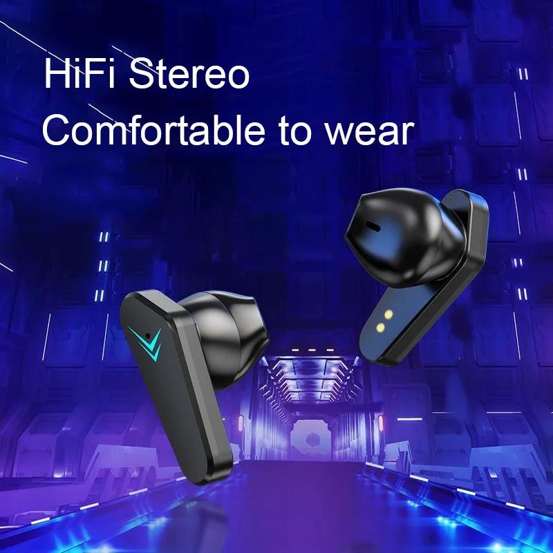 Bluetooth-наушники, беспроводные наушники с микрофоном, низкая задержка TWS X15, стереогарнитура, музыкальные игровые спортивные наушники для Xiaomi iPhone