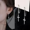 Cross Earrings And Earrings For Women, With A Cold And Niche Design, Fashionable Temperament, Sweet And Cool Earrings And Ear Accessories.