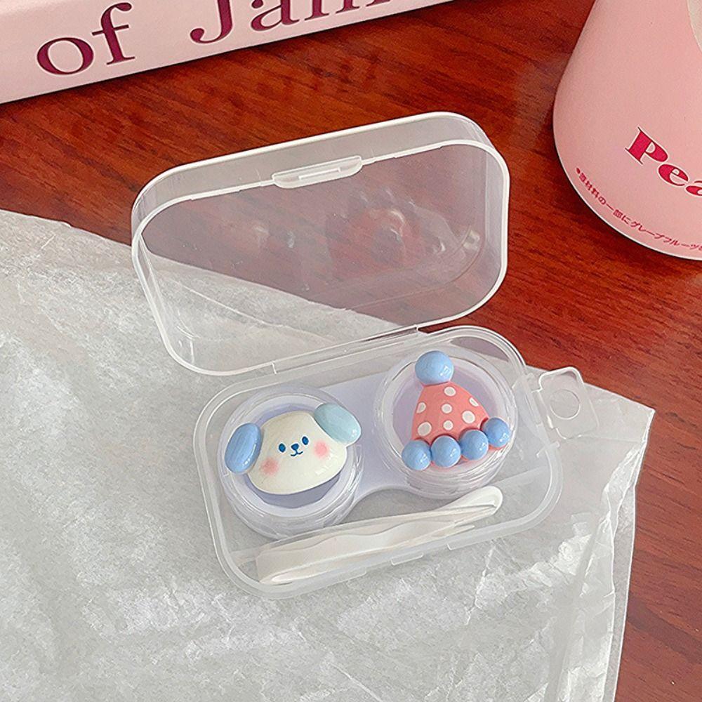 Портативный футляр для контактных линз, мини-инструмент для ухода за линзами, новый ящик для хранения контактных линз