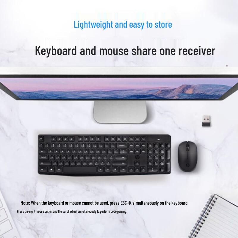 HP CS10 Wireless Keyboard and Mouse Combo