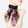 Весенний тонкий квадратный маленький носовой платок для женщин, летнее украшение, модный шарф для защиты шеи, зимний шарф