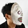 Halloween Mask Scary Smiling Demon Mask with White Eyes Halloween Party Accessories Gift Cosplay Costume Horror Props Supplies