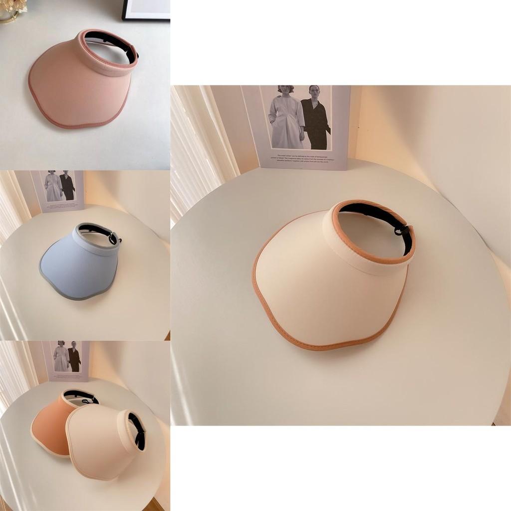 Сладкий и милый солнцезащитный козырек для женщин, регулируемая шляпа с защитой от УФ-лучей для активного отдыха