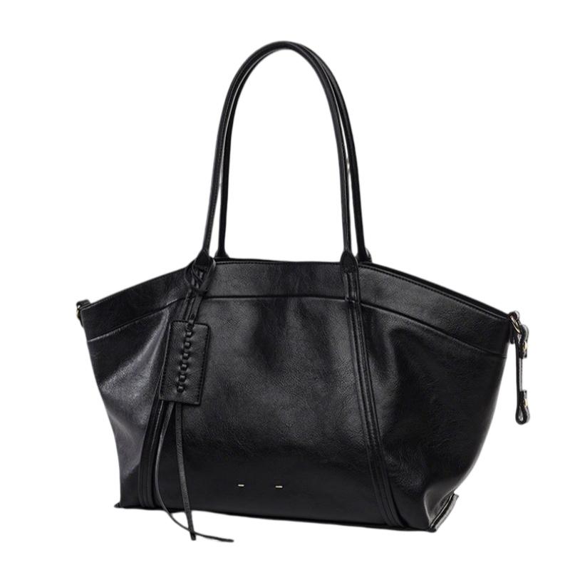 Large Capacity Tote Bag Urban Minimalist Style Women's Commuting Bag Trendy Versatile Handheld Shopping Bag Underarm Bag