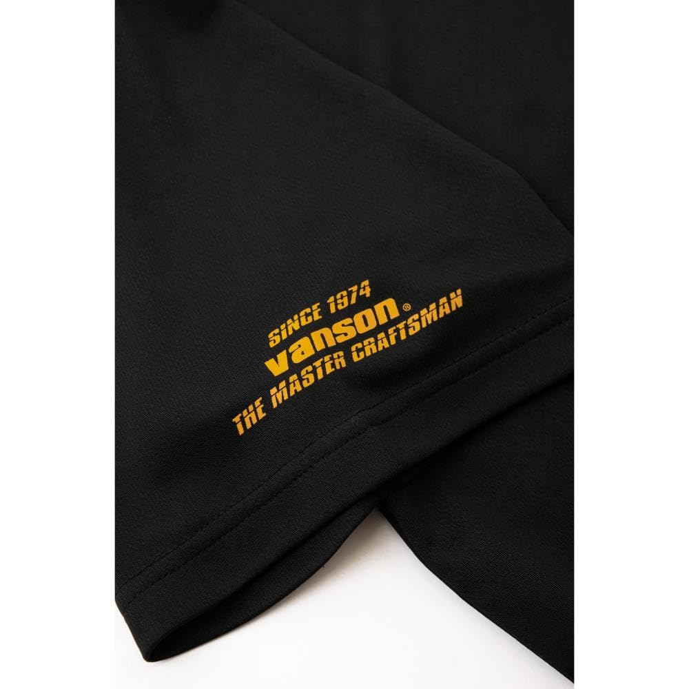 Vanson Streetwear Сетчатая футболка, Черный