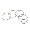 Close-up Magic Trick Magic Linking Hoops Classic Magic Iron Hoops Magic Rings Metal Ring Iron Rings