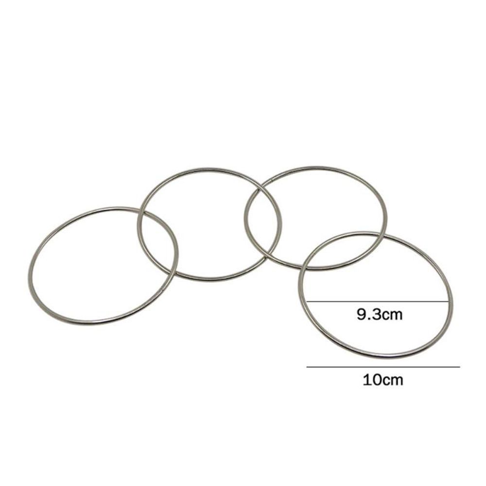Close-up Magic Trick Magic Linking Hoops Classic Magic Iron Hoops Magic Rings Metal Ring Iron Rings