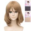 LLS Series You Watanabe Cosplay Wig Light Brown Wig Net Set of 2
