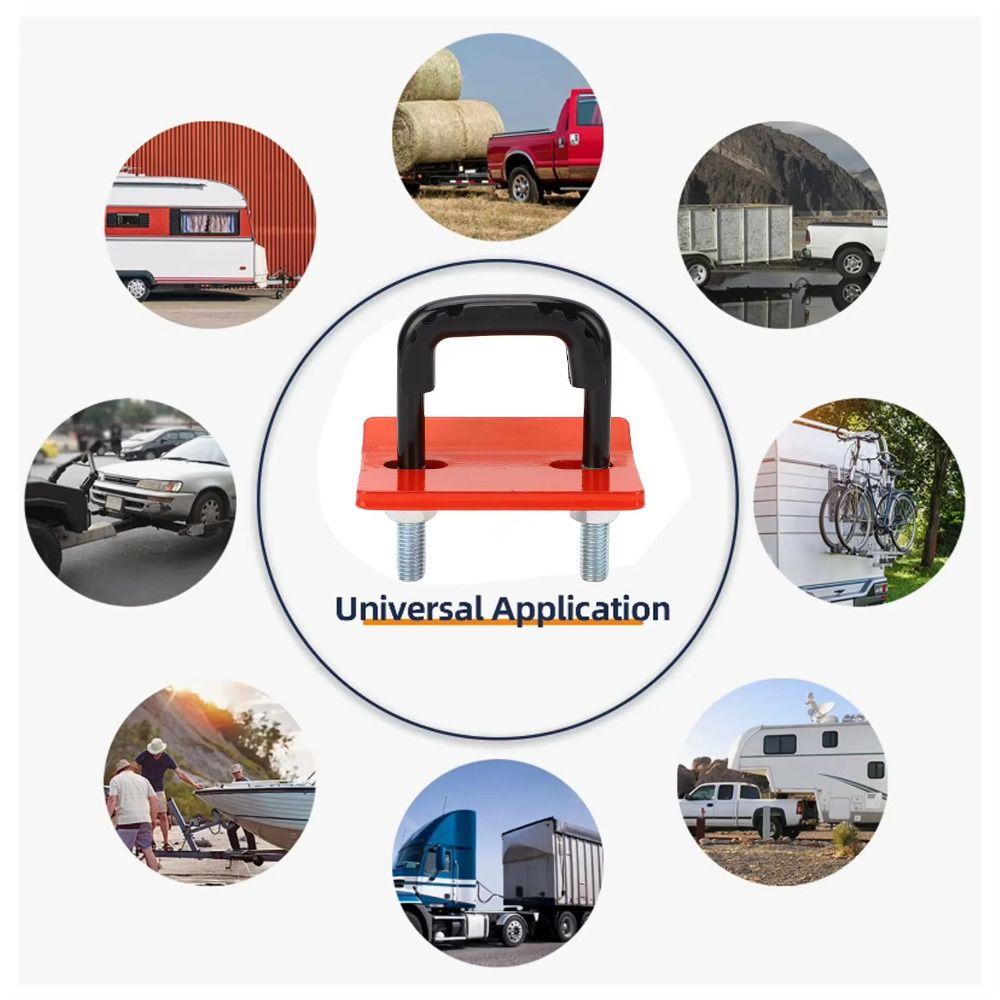 Carbon Stee Trailer Tightener Durable Tow Clamp Anti Shake Anti Rattle Clamp RV