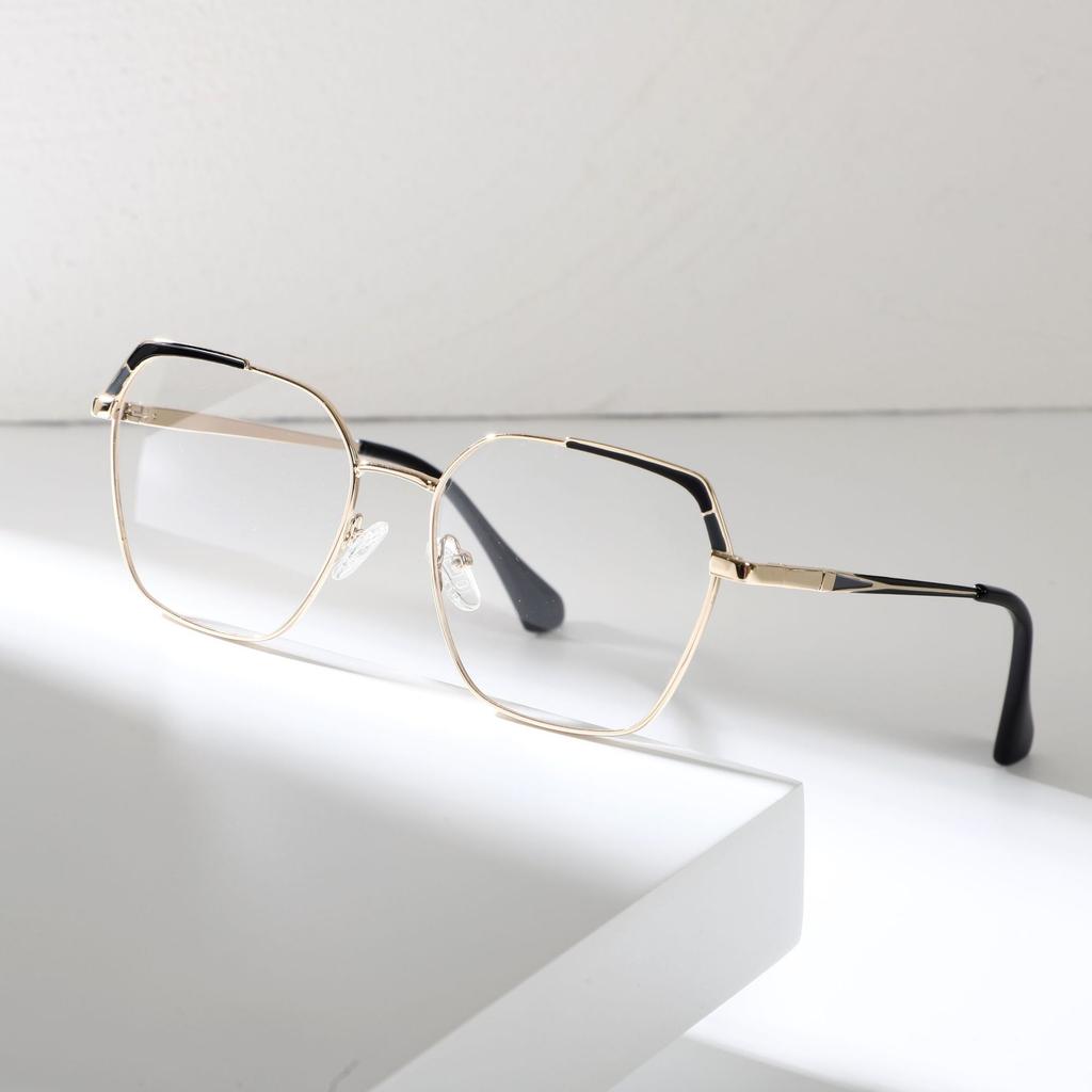 Оправа для очков от близорукости Металлическая оправа для очков Оправа для очков Мужская и женская одинаковая Оправа для очков для грамотности